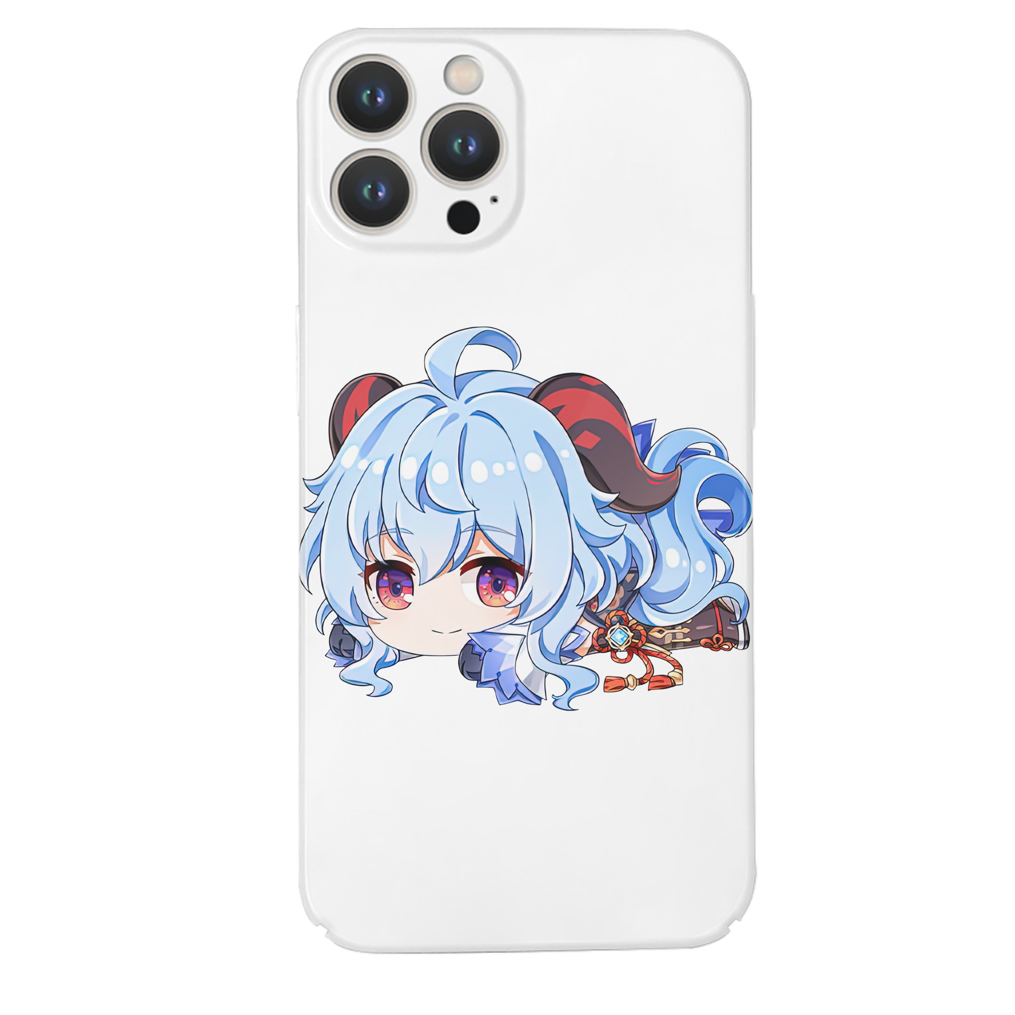 げんし神 甘雨 かんう genshin Ganyu 【iPhone 14シリーズ対応】ハードケース